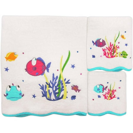 Something's Fishy 3-Piece Towel Set