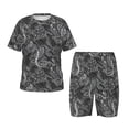 thumbnail image 1 of Balery Snake Conjunto de Pijama Infantil de Manga Corta con Estampado – Ropa de Dormir de Algodón Suave-3X-Large, 1 of 6