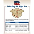 thumbnail image 2 of BOX USA 15 Pack of Heavy-Duty Double Wall Corrugated Cardboard Boxes, 16" L x 16" W x 10" H, Kraft, Shipping, Packing and Moving, 2 of 3