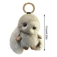 thumbnail image 3 of Soft Bunny Keychain Cute Plush Long Ears Rabbit Bag Charms for Purse Handbags Backpack Fluffy Key Chain Accessories for Women Ideal for Gifts, 3 of 3