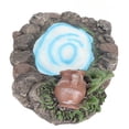 thumbnail image 2 of Estanque de rocas para jardín de hadas JadeshayMX Resina Duradera Pintada A Mano 6,5 pulgadas de largo Accesorios de jardín para Estanques en miniatura decoración Al Aire Libre, 2 of 5
