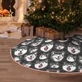 thumbnail image 5 of Sikiie Husky Nativity Christmas Tree Skirt, Jesus Christian Winter Holiday Tree Mat Decoration(30-48IN)30", 5 of 6