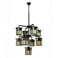 thumbnail image 2 of MEYDA 123938 32 in. W Hyde Park T Mission 9 Light Chandelier, 2 of 5
