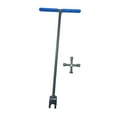 thumbnail image 2 of Llave para medidor de agua Herramienta para cerrar el agua Llave multiusos de 4 vías Versátil para abrir y cerrar 16 pulgadas azul, 2 of 9
