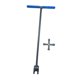 thumbnail image 2 of Llave para medidor de agua de 4 vías, llave de uso general, mango en T para jardín, para desagüe subterráneo 17 pulgadas azul, 2 of 8