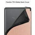 thumbnail image 6 of for Kindle Paperwhite 12th Gen 2024 / Paperwhite Signature Edition 12th Gen 2024 / Colorsoft Signature Edition 1st Gen 2024 Case, PU Leather Case with Soft TPU Back Cover, Auto Sleep/Wake, Rosegold, 6 of 7