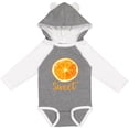 thumbnail image 3 of Inktastic Sweet Orange Boys or Girls Long Sleeve Baby Bodysuit, 3 of 5