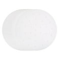 thumbnail image 1 of Uxcell 100 piezas de forros para freidora de aire de 9 pulgadas, forros redondos de vaporera de bambú con agujeros, papel pergamino perforado antiadherente, papel desechable para vaporera., 1 of 7