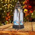 thumbnail image 4 of Linterna de Navidad Colco Adorno LED de nieve Alce iluminación colgante Cobre S, 4 of 8