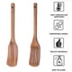 thumbnail image 3 of Juego de utensilios de cocina de madera - Utensilios de madera de bambú antiadherentes de 2 piezas para cocinar - Fácil de limpiar y reutilizable, 3 of 5