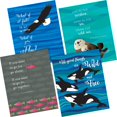 thumbnail image 1 of Barker Creek Art Prints Mar y Cielo 8 x 10 pulgadas Juego de 4, 1 of 5