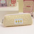 thumbnail image 1 of Multi-function School Pencil Cases Stationery Storage Bag Portable Large-capacity Pen Bag Pencil Case Pencil Bag Macaron Color 26 Yellow, 1 of 6