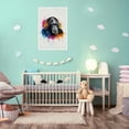 thumbnail image 3 of Funny Banksy Monkey Canvas Wall Art Graffiti Pop Art Poster Thinking Gorilla Listening to Music with Headphone Prints for Teen Boys Bedroom Living Room Playroom Decor 16x24in Unframed, 3 of 4