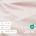 thumbnail image 5 of 100% Cotton Flannel Bed Sheets Set for Twin Size Bedding in Blush by Comfort Canopy, 5 of 15