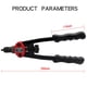 thumbnail image 4 of Bt-606 Heavy Duty Hand Rivet Nut Thread Setter Set Con Mandriles Manuales Inser Rivet Nut Tool Para Muebles De Bicicleta Methold TO005189-00, 4 of 7