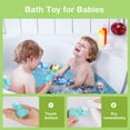 Bath Toys for Kids 1 2 3 Years Old, Dinosaur LightUp Floating Bath Toy