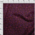 thumbnail image 3 of oneOone Silk Tabby Red Fabric Abstract Sewing Material Print Fabric By The Yard 42 Inch Wide, 3 of 4