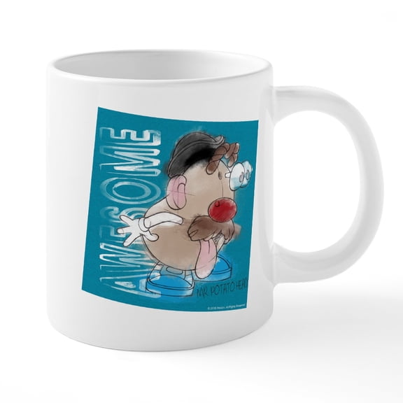 CafePress - Mr. Potato Head Awesome - 20 Oz White Ceramic Mega Mug