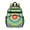 Rainbow Tie Dye, variant on Blue Tie Dye Spiral Pattern Backpack for School,Cute School Bag,Schoolbag with Adjustable Shoulder Straps & Padded Back,15.25"x11.5"x5.25"