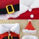 thumbnail image 3 of Disfraces navideños para perros, ropa para gatos, suéter, traje de Papá Noel para perros pequeños con sombrero, mono de Navidad, vestido L, 3 of 6