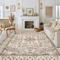 thumbnail image 7 of Pentantan 8'x10' Area Rugs for Living Room, Boho Vintage Soft Washable Rug with Non Slip Backing for Bedroom, Brown, 7 of 7