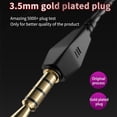 thumbnail image 6 of New Mic Sport Headset with Microphone Wired Earphone Headphones BLACK, 6 of 8