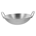 thumbnail image 4 of QUMIIRITY Wok Chinois en Acier Inoxydable à Chauffer pour Usage Quotidien Lot de 1, 4 of 7