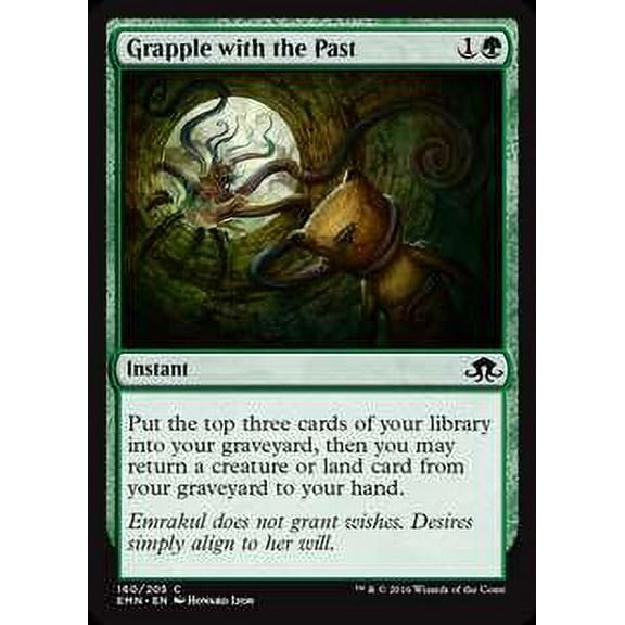 MtG Eldritch Moon Common Grapple with the Past (Foil) #160