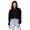 Black, variant on Bella + Canvas Womens Cropped Fleece Hoodie