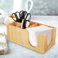 thumbnail image 3 of Coffee Station Organizer Wooden Coffee Bar Accessories Organizer Box Coffee Condiment Holder, 3 of 8
