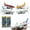 Mixed color02, variant on 4 Pack Airplane Toys, Metal Plane Pull Back Airplane Toys for 3 4 5 6 Years Old Boys Girls, Die Cast Aircraft Plane Models, Kids' Play Vehicles Aeroplane Airplanes for Kids Birthday Gifts