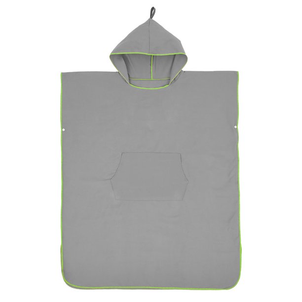 Muyoka Albornoz Cómodo Poncho De Surf Toalla Con Capucha Poncho Grueso De Secado Rápido Traje De Neopreno De Microfibra Toalla Cambiante Albornoz De Baño Unisex Con Bolsillo Para Baño Playa Surf Natac Muyoka Hogar