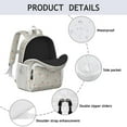 thumbnail image 4 of Labrador Dog Backpack for School,Cute School Bag,Schoolbag with Adjustable Shoulder Straps & Padded Back,15"x11.42"x5.5", 4 of 6