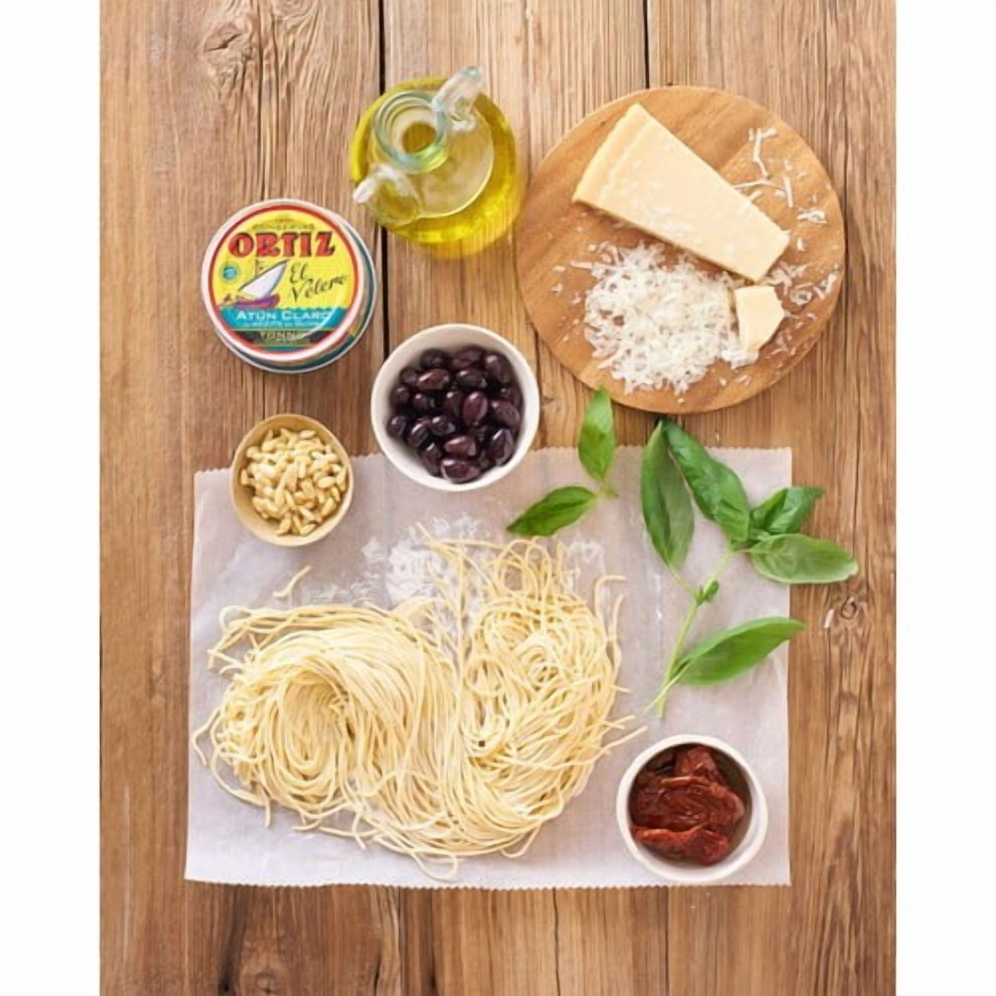 Brindisa Ortiz Yellowfin Tuna Fillet in Olive Oil 3 x 92g, British Import (Pack of 3)
