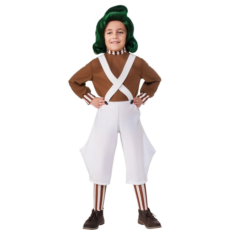 Factory Worker Girl (Umpa Lumpa) Childrens Fancy Dress Costume - Cheapest  Fancy Dress