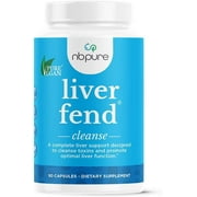 nbpure Liver Fend Liver Detox and Cleanse Milk Thistle and Liver Support Supplement, 90 Count