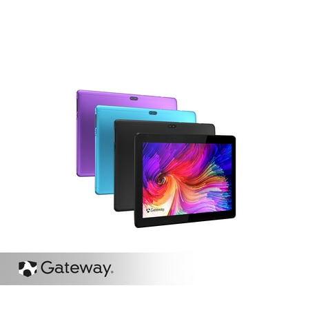 Gateway 10.1” Tablet, Quad Core, 32GB Storage, 2GB Memory, 0.3MP Front Camera, 2MP Rear Camera, USB-C, Sound ID, Android 10 Go Edition, (Best Quran For Android)