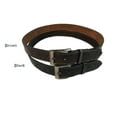 thumbnail image 2 of Leather Belts Western Belt for Men Women Cowboy Floral Tooled Work Casual Office Wear, 2 of 10