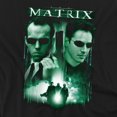 thumbnail image 2 of The Matrix Neo vs. Smith Unisex Adult T Shirt, 2 of 7