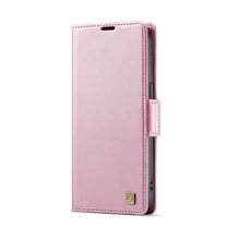 TOWOND Phone Case for iPhone 14 Pro Magnetic Wallet Phone Case Protective Leather Case with Card Holder Function Shockproof Flip Case Pink