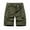 Army Green—2025 Summer Savings, variant on BADHUB Mens Hiking Shorts Elastic Waist Button Cargo Shorts Baggy Athletic Outdoor Cotton Khaki Shorts Black XL