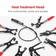 thumbnail image 3 of Water Hose Clamp Pliers Set, Flexible Hose Clamp Tool, Automotive Tools Hose Clamp Kit, Red, 9PCS, 3 of 7
