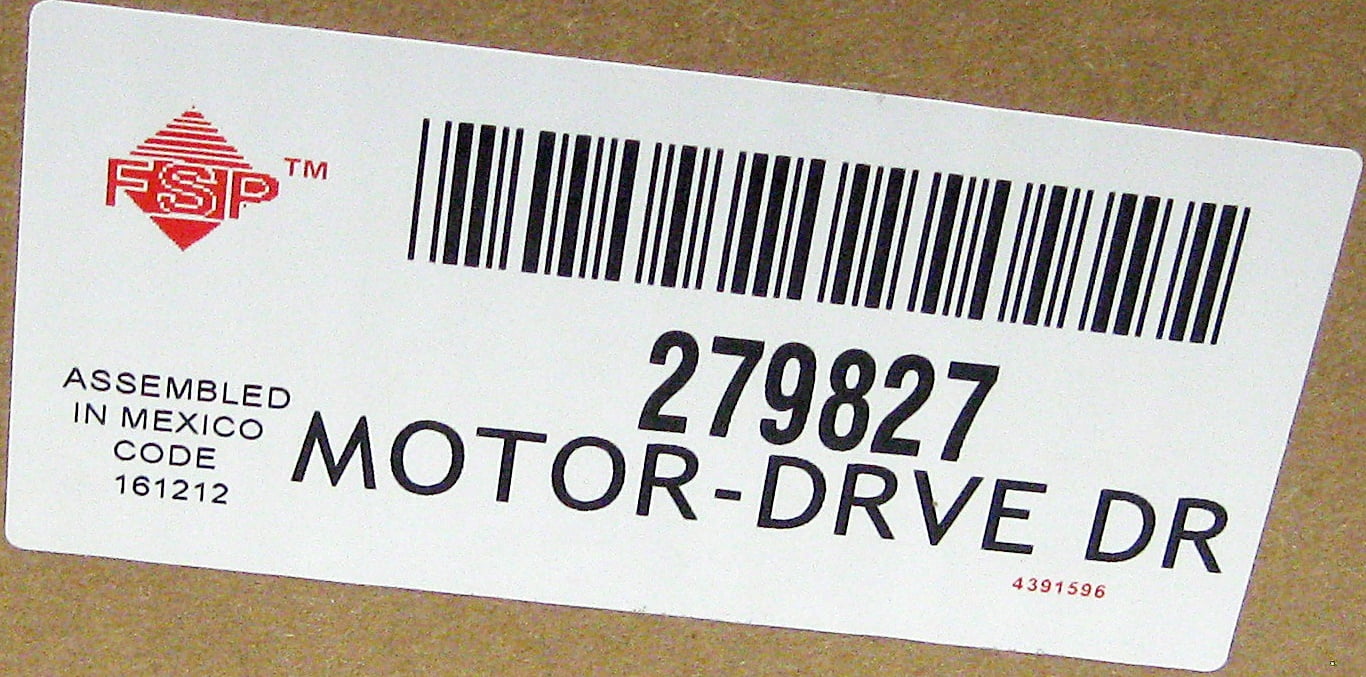 ELECTROLUX 279827 Dryer Drive Motor