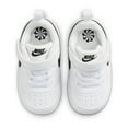 thumbnail image 4 of Nike Court Borough Low Recraft Baby/Toddler Shoes Color: White/Black Size: 6C, 4 of 4