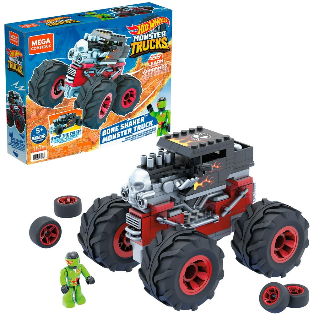 Mega Construx Hot Wheels Bone Shaker Monster Truck