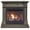 Slate Gray, variant on Duluth Forge Dual Fuel Ventless Gas Fireplace With Mantel - 32,000 BTU, Remote Control, Slate Gray Finish - Model# DFS-400R-2GR