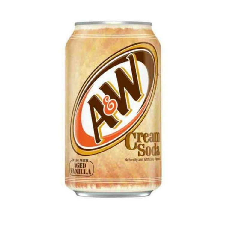 cream soda　e 5本 A&W Cream Soda Pop 12oz Cans, Quantity of 48 - Walmart.com