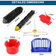 thumbnail image 2 of High-Performance Maintenance Kit For iRobot Roomba, Replacement Parts Kit With Bristle Beater Brush And Aero Vac Filter, 2 of 3