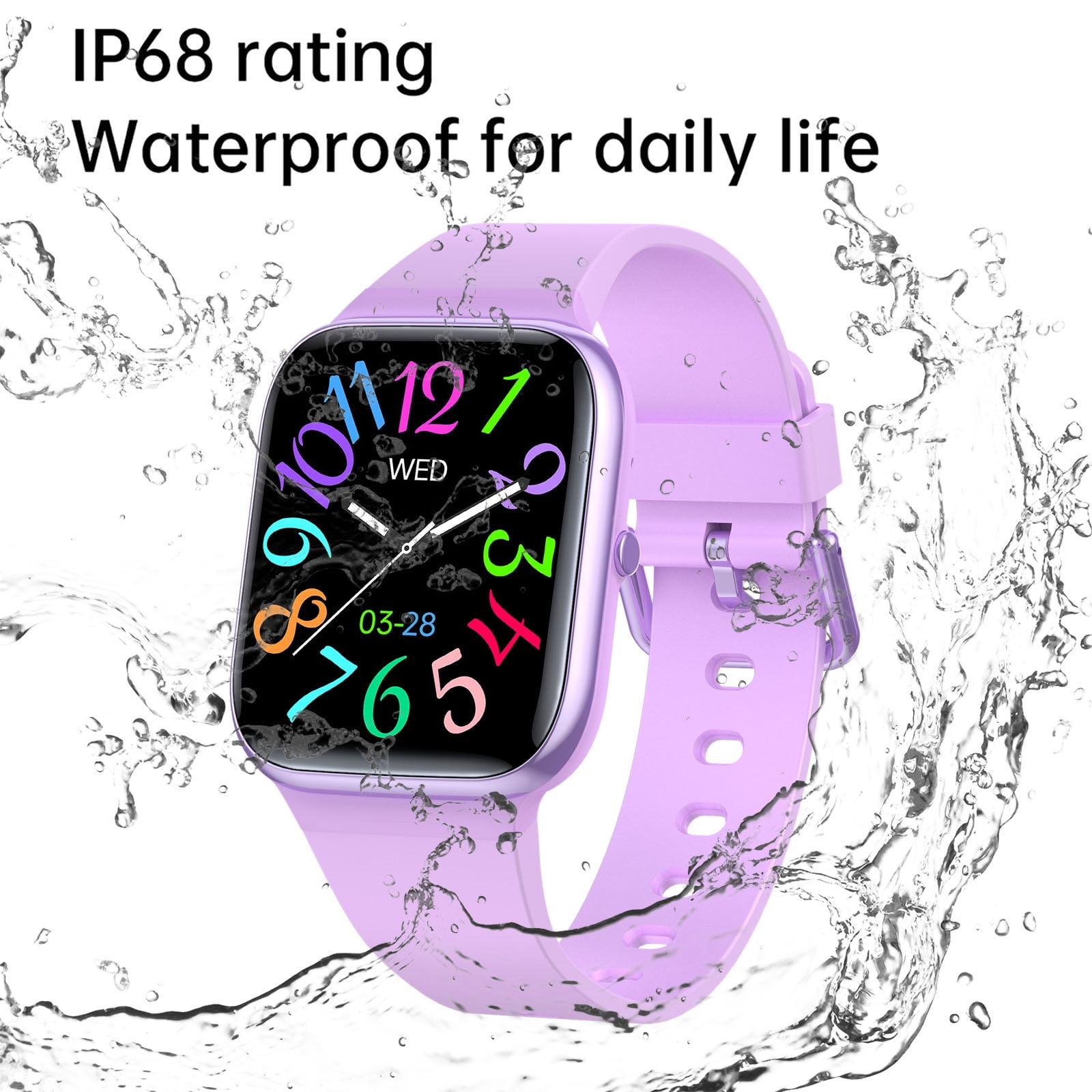 Clearance Electronics Accessories Supplies Y9 Smart Watch Sport Mode Outdoor Running Heart Rate Blood Oxygen Sleep Monitoring Waterproof Je6253 Walmart