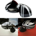 thumbnail image 3 of Car Door Side Mirror Cover Caps For Mini Cooper Hardtop F54 F55 F56 F57 F60 Series Black&gray Fl, 3 of 5